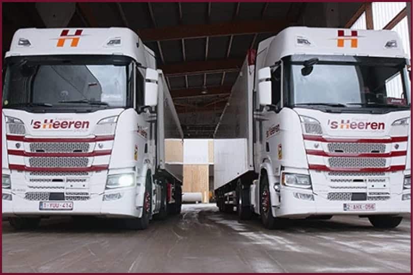 Arrivée de 5 nouvelles semi-remorques